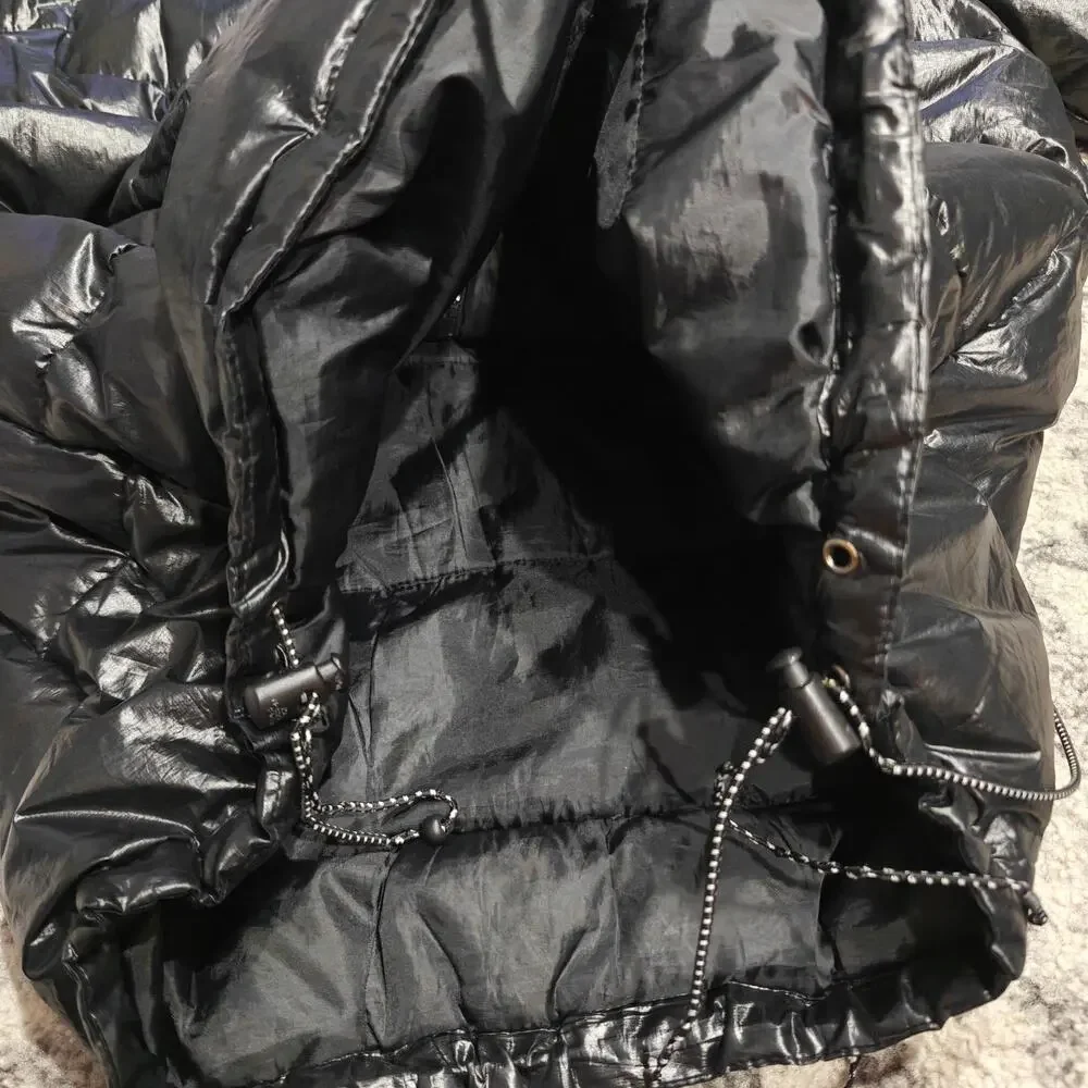 Vintage The North Face Summit Series 900 LTD Down Jacket Black Medium Shiny
